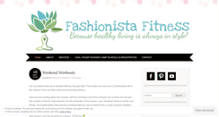 Desktop Screenshot of fashionistafitness.com